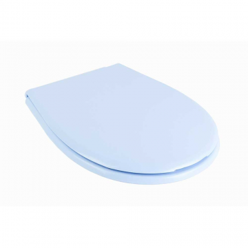Capac WC Romtatay Olympia, plastic, bleu, 45.6 x 35.5 x 4.5 cm