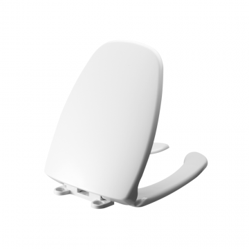 Capac WC Turkuaz CeraStyle, polipropilena, 44,5 x 36 cm , alb