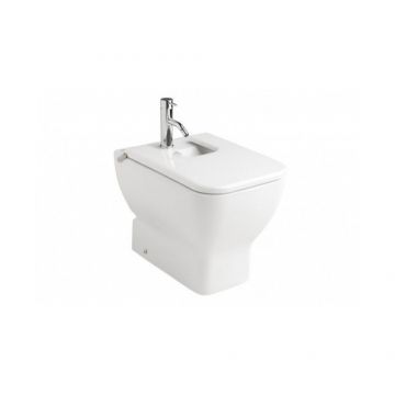 Capac bideu Gala Emma Square - Culoare Alb pal