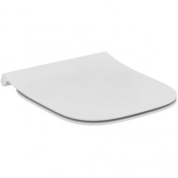 Capac Vas Wc Ideal Standard I.Life S slim cu inchidere normala - Culoare Alb pal
