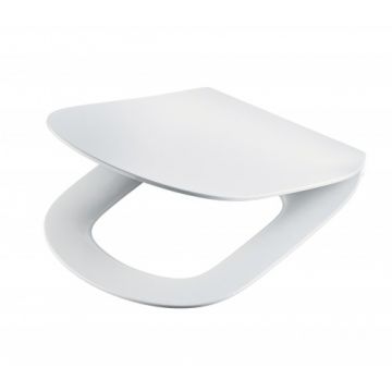 Capac Vas Wc Ideal Standard Tesi slim cu inchidere normala - Culoare Alb pal