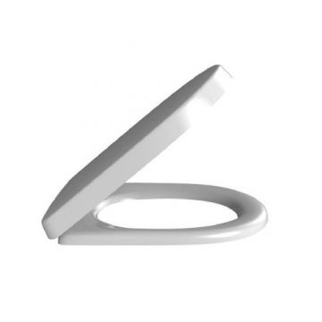 Capac Villeroy & Boch O.Novo, alb soft-close si quick release - Culoare Alb Lucios