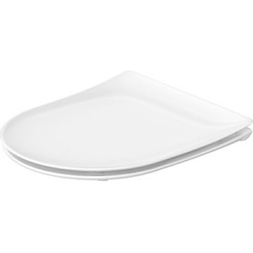 Capac wc Duravit Soleil by Starck cu inchidere lenta  detasabil  balamale otel