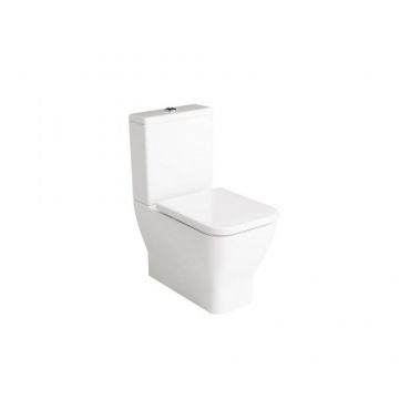 Capac WC Gala Emma Square soft-close - Culoare Alb pal