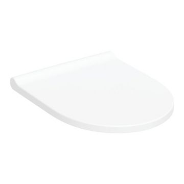 Capac WC, Geberit, Acanto, cu quick release și soft close, alb