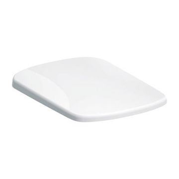 Capac WC, Geberit, Selnova Square, compact, alb