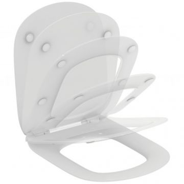 Capac Wc Ideal Standard Connect Air soft-close slim - Culoare Alb pal