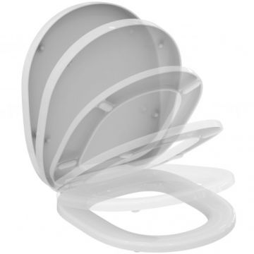 Capac Wc Ideal Standard Connect soft-close - Culoare Alb pal