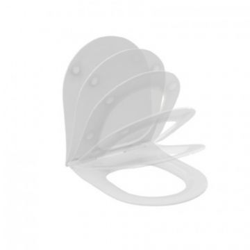 Capac Wc Ideal Standard La Dolce Vita LDV, soft close - Culoare Alb pal