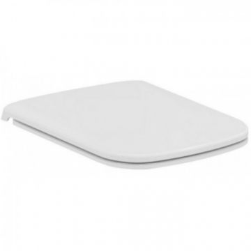 Capac Wc Ideal Standard Mia soft-close slim - Culoare Alb pal