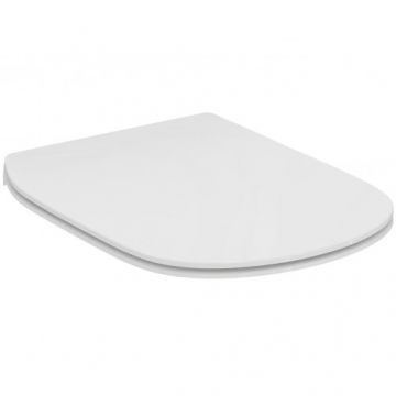 Capac wc Ideal Standard Tesi slim RimLS+ - Culoare Alb pal