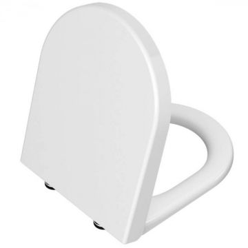 Capac WC Inchidere lenta soft close, detasabil cu balamale metalice, fixare de sus, functie de eliberare rapida   108-003R009