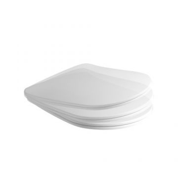 Capac Wc Kerasan Nolita soft-close slim - Culoare Alb pal