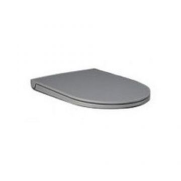 Capac Wc Rak Ceramics Feeling soft-close, gri mat - Culoare Gri