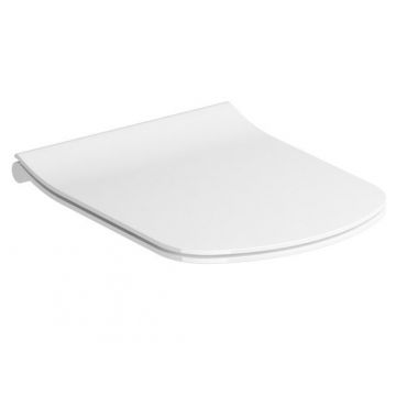 Capac WC Ravak Concept Classic slim cu inchidere lenta  alb
