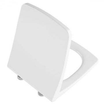 Capac WC slim, inchidere lenta soft close, alb   132-003-009