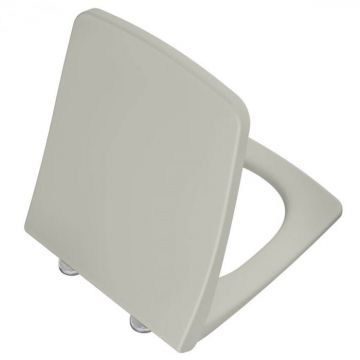 Capac WC slim, inchidere lenta soft close, functie de eliberare rapida, taupe mat   132-020R009