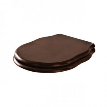 Capac WC soft-close Artceram Hermitage, lemn - Culoare nuc