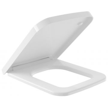 Capac WC Villeroy & Boch Finion cu inchidere lenta si QuickRelease  Alb Alpin