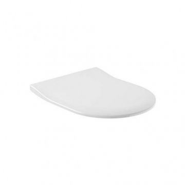 Capac Wc Villeroy & Boch Subway 2.0 soft-close slim - Culoare Alb pal