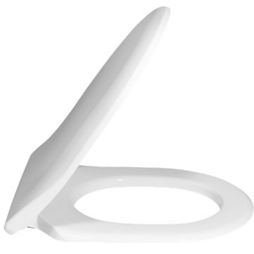 Capac WC Villeroy & Boch Subway slim cu inchidere lenta si QuickRelease  alb Alpin