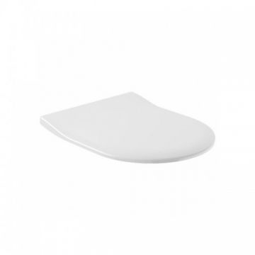 Capac Wc Villeroy & Boch Subway Slim soft-close - Culoare Alb pal