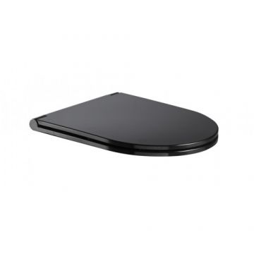 Capac Wc Wellis Clement soft-close - Culoare Negru